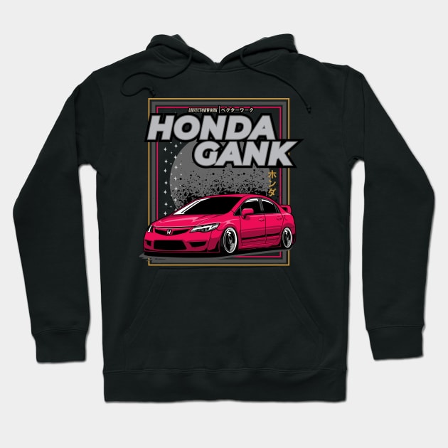 honda civic fd Hoodie by rclndsgn